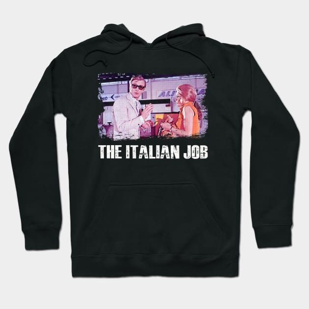 Getaway in Style The Italian-Inspired Tees for Heist Movie Enthusiasts Hoodie by NinaMcconnell